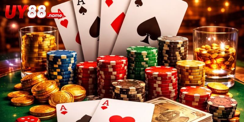 Cấu trúc bàn và tiện ích Poker tại Casino UY88